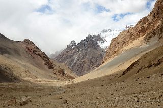 05 Descending From Aghil Pass Towards Shaksgam Valley On Trek To K2 North Face In China